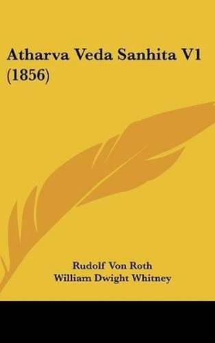 Atharva Veda Sanhita V1 (1856)