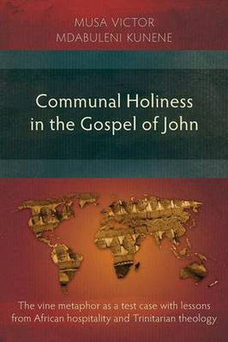Cover image for Communal Holiness in the Gospel of John: The Vine Metaphor as a Test Case with Lessons from African Hospitality and Trinitarian Theology