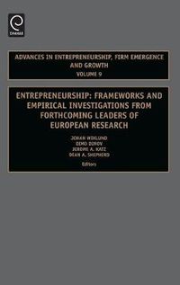 Cover image for Entrepreneurship: Frameworks and Empirical Investigations from Forthcoming Leaders of European Research