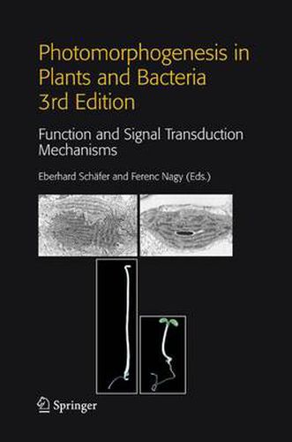 Cover image for Photomorphogenesis in Plants and Bacteria: Function and Signal Transduction Mechanisms