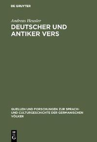 Cover image for Deutscher und antiker Vers