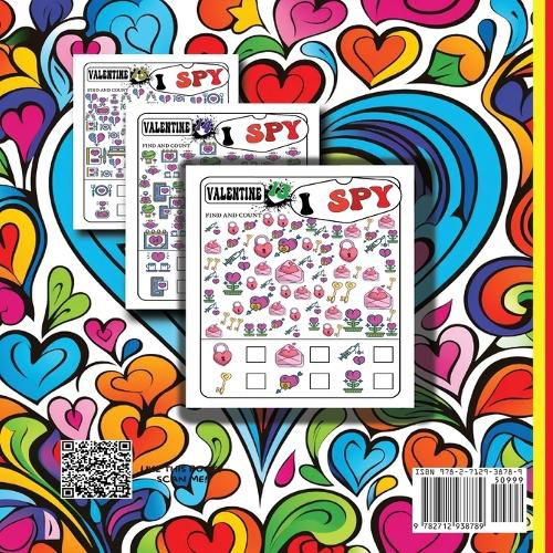 I spy valentine's day book for kids