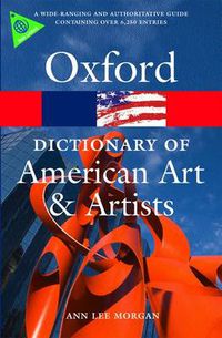 Cover image for Oxford Dictionary of American Art and Artists