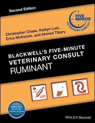 Cover image for Blackwell's Five-Minute Veterinary Consult - Ruminant 2e