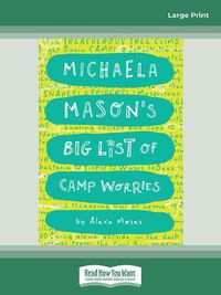 Cover image for Michaela Mason's Worries #2: Michaela Mason's Big List of Camp Worries
