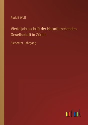 Cover image for Vierteljahrsschrift der Naturforschenden Gesellschaft in Zuerich