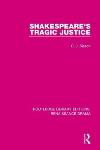 Cover image for Shakespeare's Tragic Justice