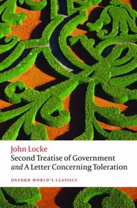 Cover image for Second Treatise of Government and A Letter Concerning Toleration