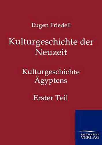 Cover image for Kulturgeschichte Der Neuzeit