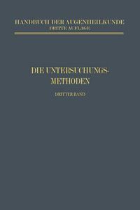 Cover image for Die Untersuchungsmethoden