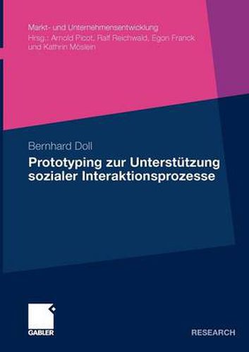 Cover image for Prototyping Zur Unterstutzung Sozialer Interaktionsprozesse