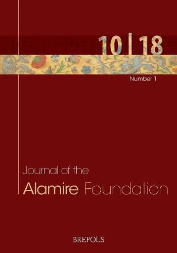 Journal of the Alamire Foundation 10/1 - 2018: Cipriano de Rore II. Guest Editor: Jessie Ann Owens