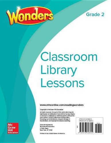 Cover image for Wonders Classroom Library Lessons, Grade 2