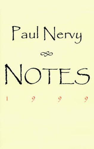 Cover image for Notes 1999