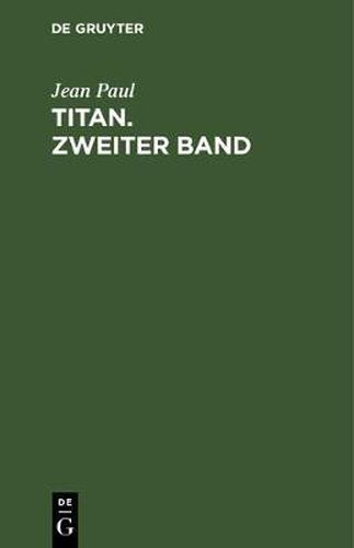 Cover image for Titan. Zweiter Band