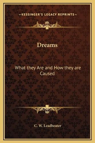 Dreams: What They Are and How They Are Caused