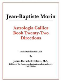 Cover image for Astrologia Gallica Book 22