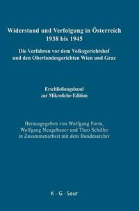 Cover image for Erschliessungsband Zur Mikrofiche-Edition