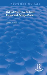 Cover image for Oxford Poetry by Richard Eedes and George Peele