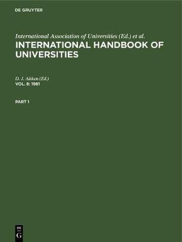 Cover image for 1981