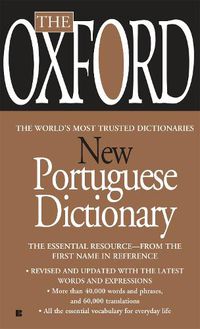 Cover image for The Oxford New Portuguese Dictionary