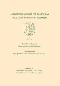 Cover image for Mann Und Frau Im Urchristentum. Gundprobleme Einer Reform Des Familienrechtes