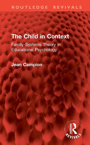 Cover image for The Child in Context