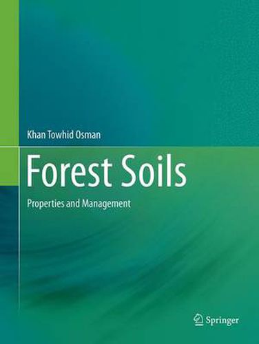 Cover image for Forest Soils: Properties and Management