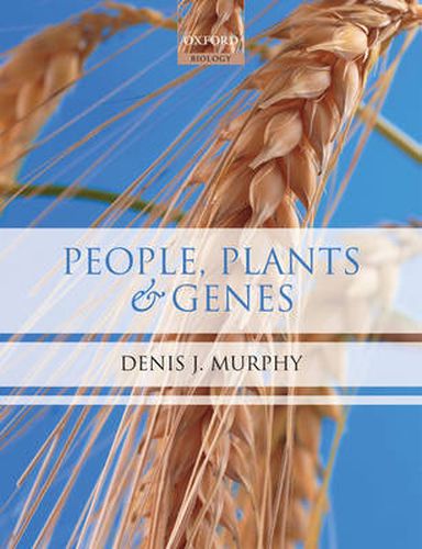 Cover image for People, Plants and Genes: The Story of Crops and Humanity