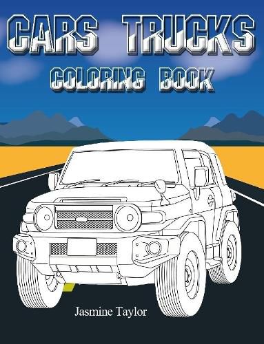 Cover image for Cars Trucks Coloring Book