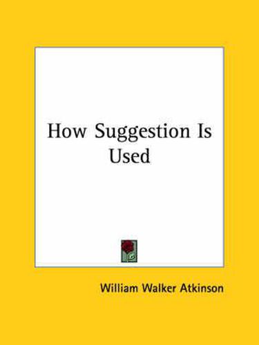 Cover image for How Suggestion Is Used