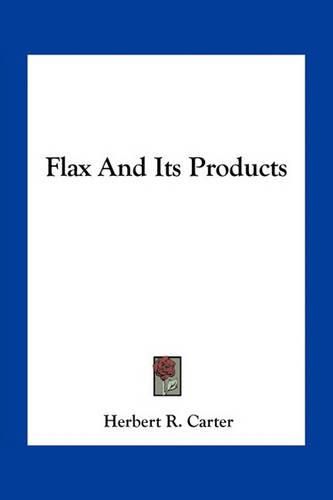 Cover image for Flax and Its Products