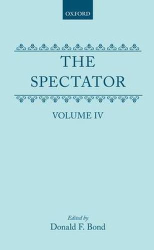 Cover image for The Spectator: Volume Four