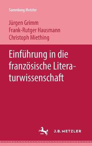 Cover image for Einfuhrung in die franzoesische Literaturwissenschaft