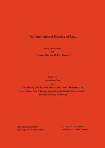 Cover image for The International Practice of Law