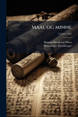 Cover image for Maal Og Minne