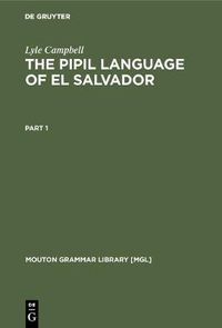 Cover image for The Pipil Language of El Salvador