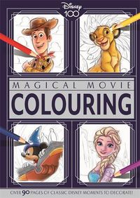 Cover image for Disney D100: Magical Movie Colouring