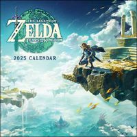 Cover image for Legend of Zelda: Tears of the Kingdom 2025 Wall Calendar