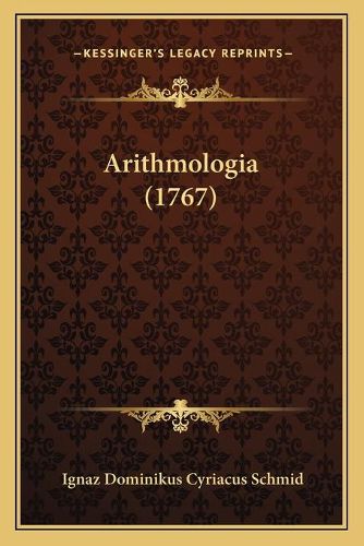 Cover image for Arithmologia (1767)