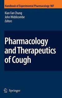 Cover image for Pharmacology and Therapeutics of Cough