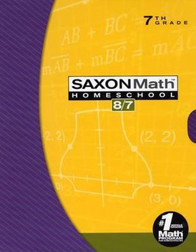 Cover image for Saxon Math Homeschool 7th Grade