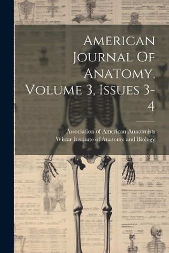 Cover image for American Journal Of Anatomy, Volume 3, Issues 3-4