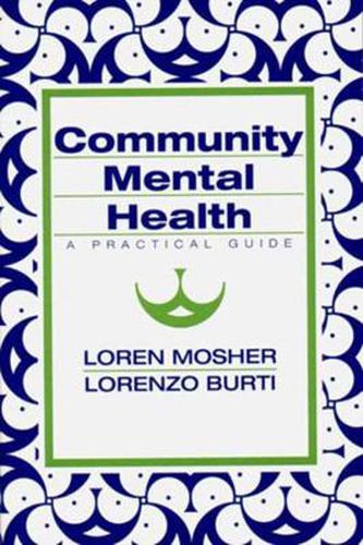 Cover image for Community Mental Health: A Practical Guide