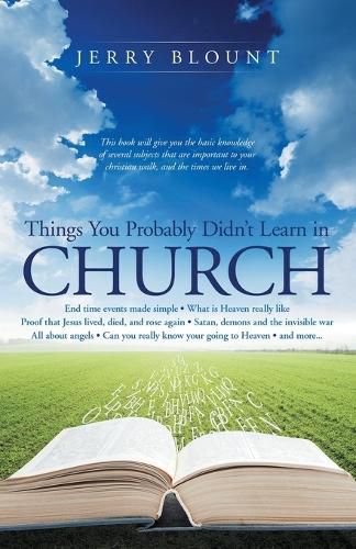 Cover image for Things You Probably Didn't Learn in Church