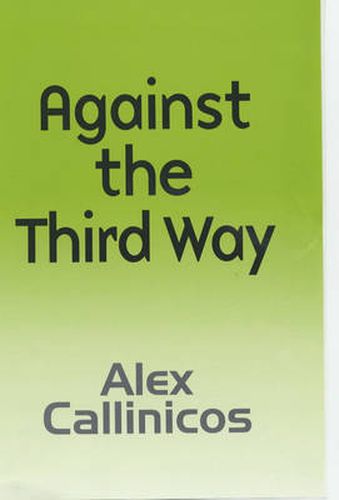 Cover image for Against the Third Way