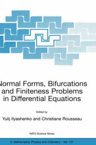 Cover image for Normal Forms, Bifurcations and Finiteness Problems in Differential Equations