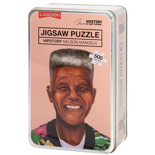 Cover image for Hipstory Jigsaw Puzzle: Nelson Mandela 