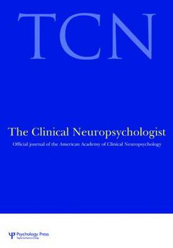 Cover image for Proceedings of the International Conference on Behavioral Health and Traumatic Brain Injury: A Special Issue of The Clinical Neuropsychologist