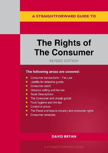 Cover image for A Straightforward Guide to the Rights of the Consumer